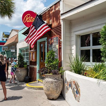 The Folly Feeling 1 Block To Beach Folly Beach Buitenkant foto