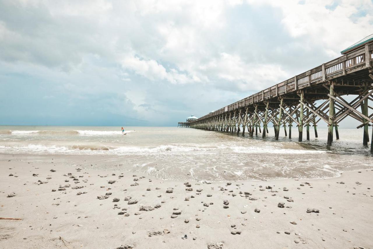 The Folly Feeling 1 Block To Beach Folly Beach Buitenkant foto